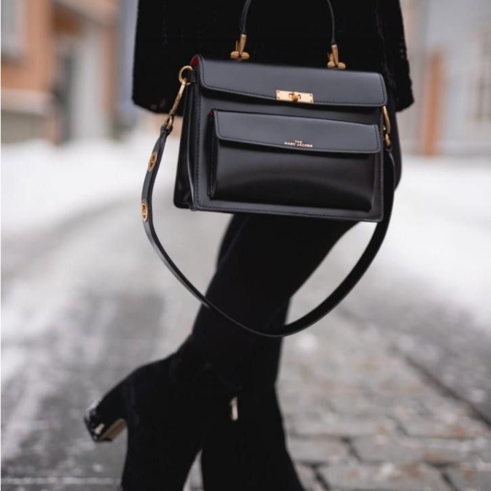 Marc Jacobs Black Satchel Bag